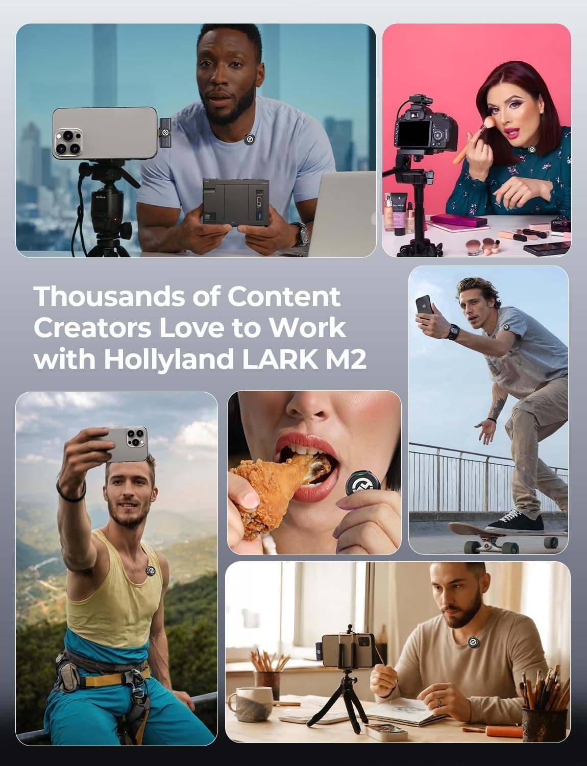Hollyland Lark M2 Wireless Microphone