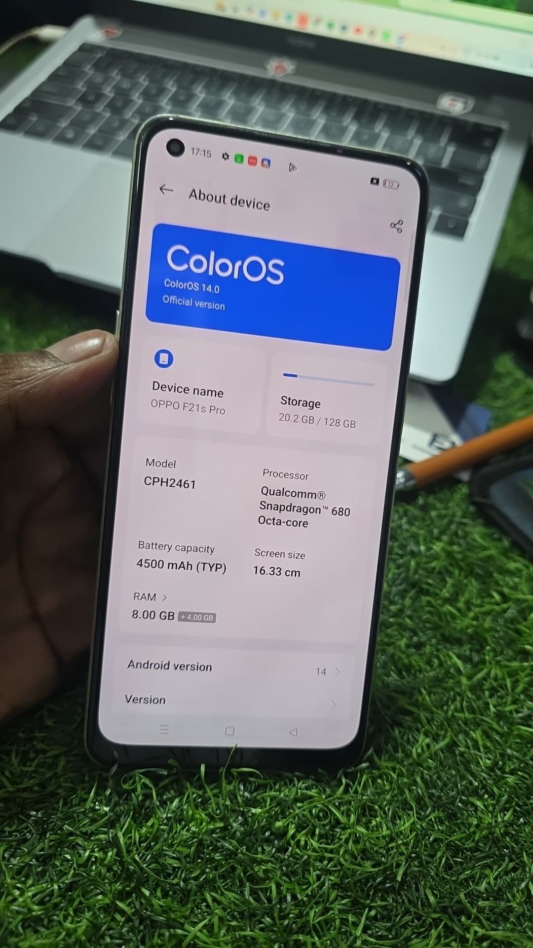 Oppo F21s Pro 5g