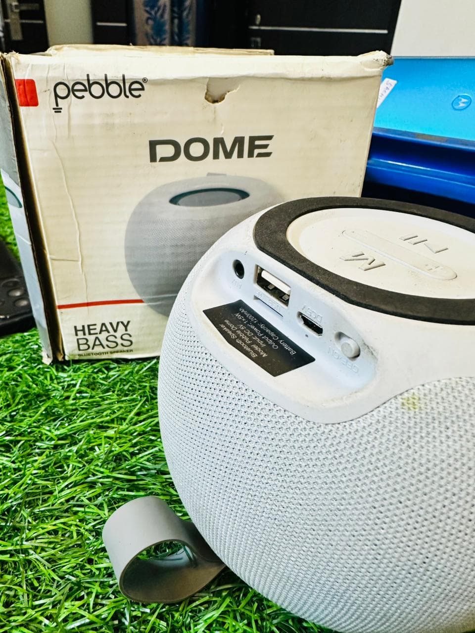 Pebble Dome 5 Watt Wireless Bluetooth Outdoor Speaker