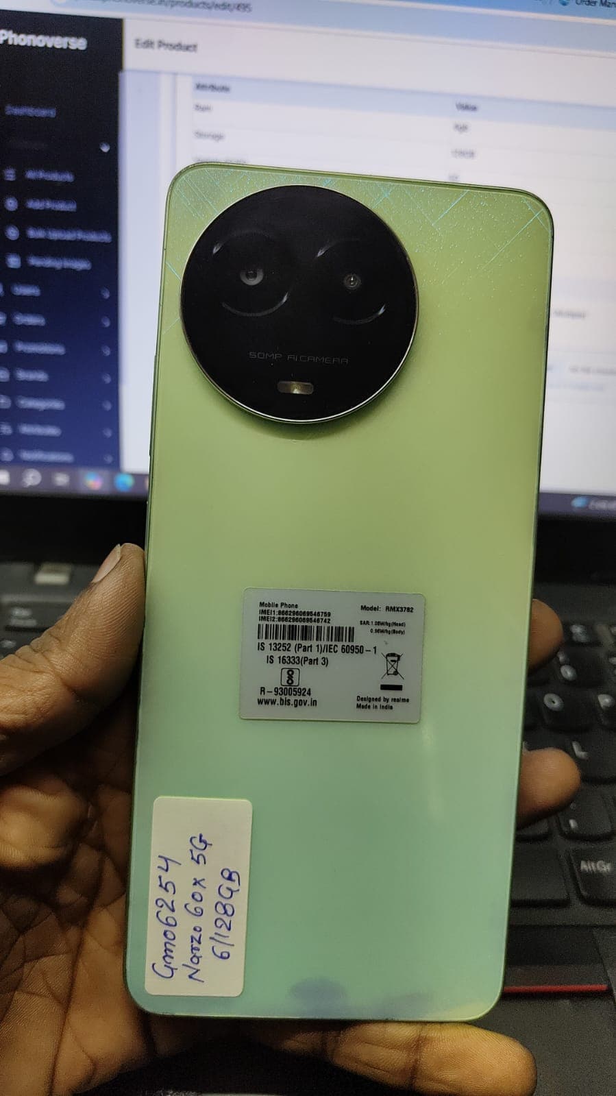 Realme Narzo 60x 5g