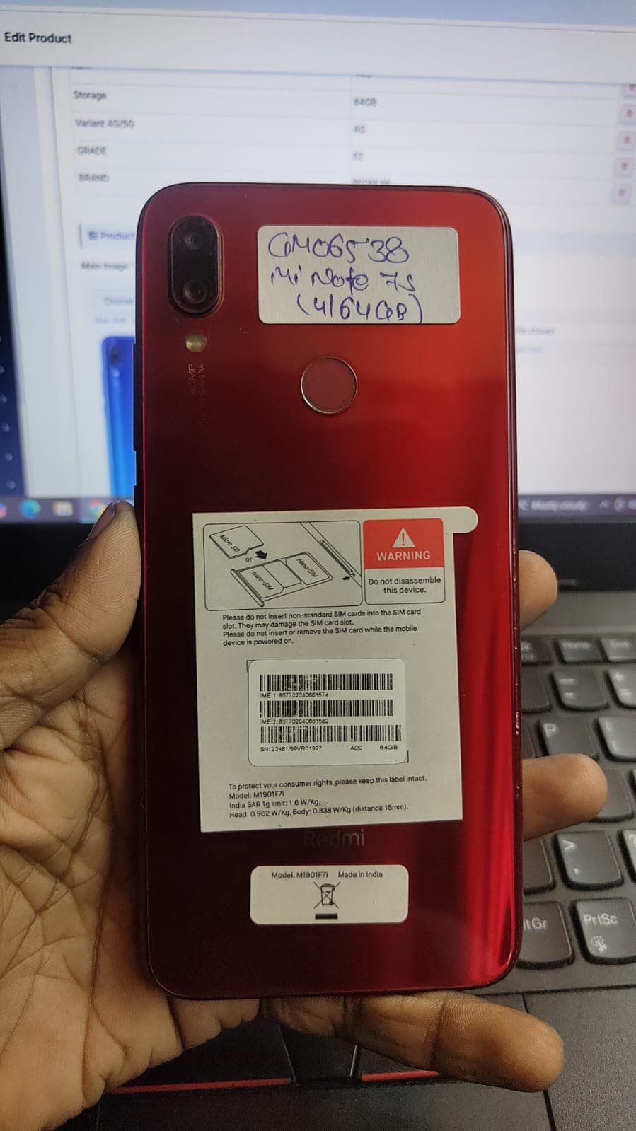 Redmi Note 7s