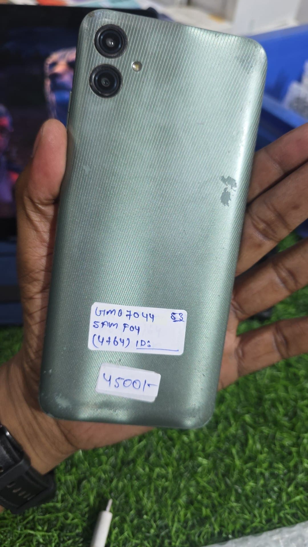 Samsung Galaxy F04 (Opal Green, 64 GB) (4 GB RAM)