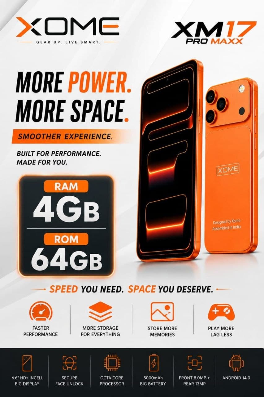 XOME XM 17 PRO MAX