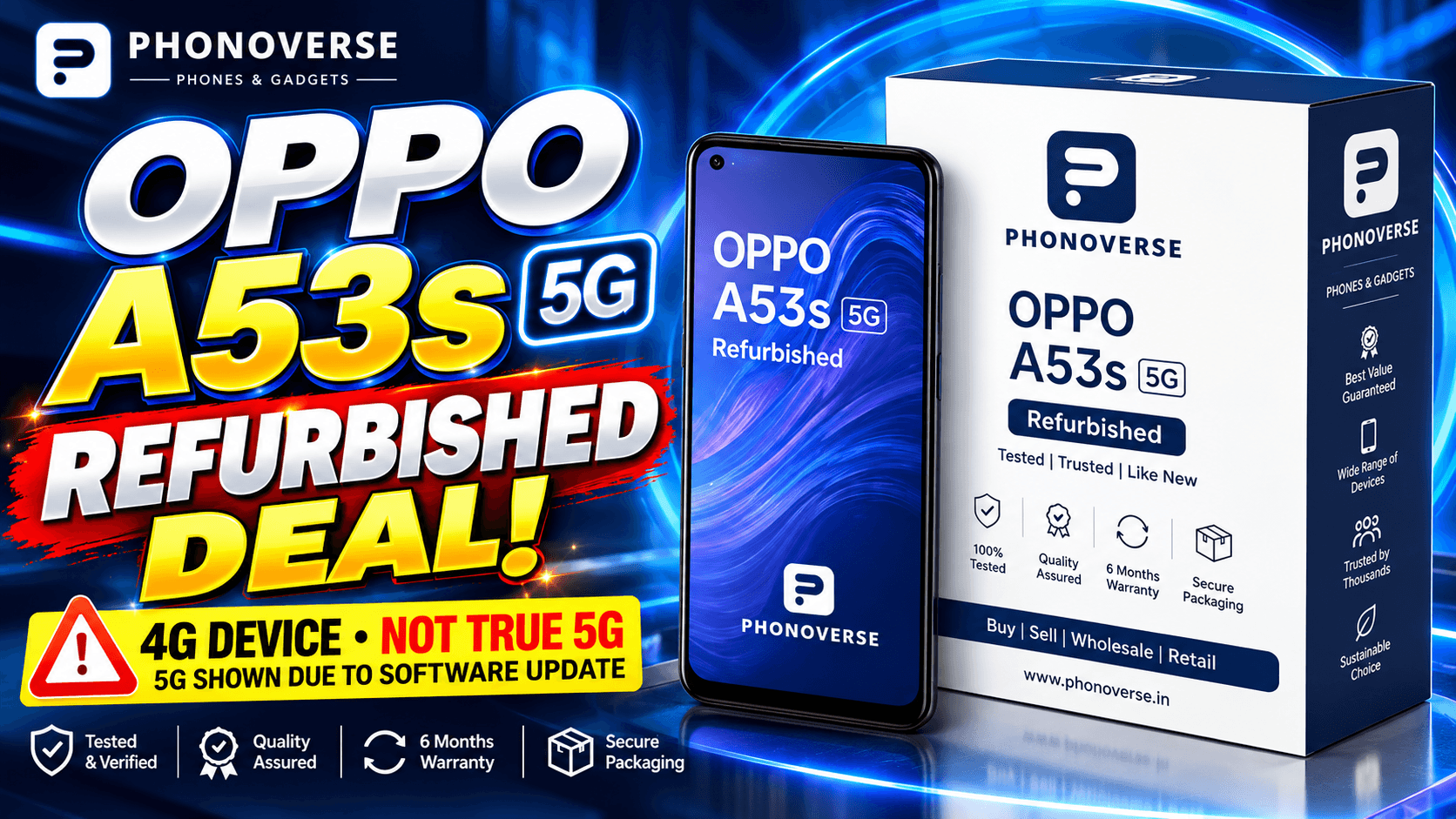 Oppo A53s 5g Refurbsed